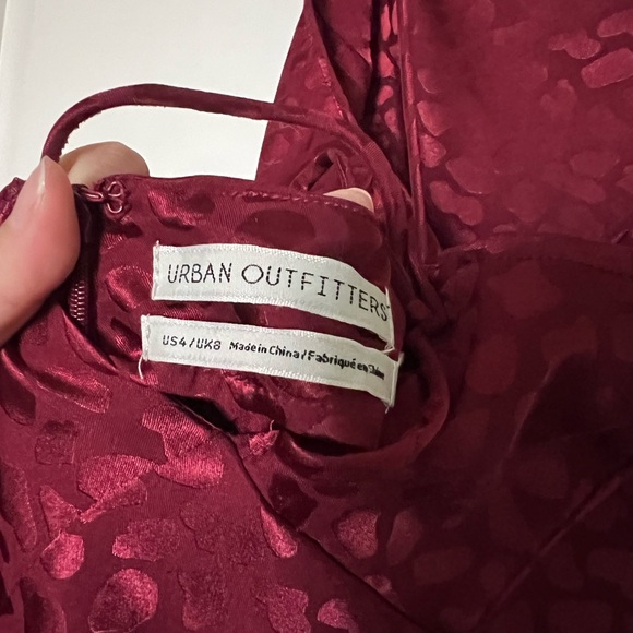 Red printed jumpsuit from Urban Outfitters Size 4. - Picture 5 of 5